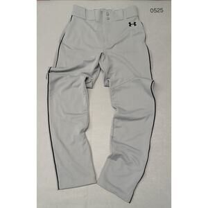 Under Armour Heatgear Small Gray Loose Fit Sports Casual Athletic Wear Baseball